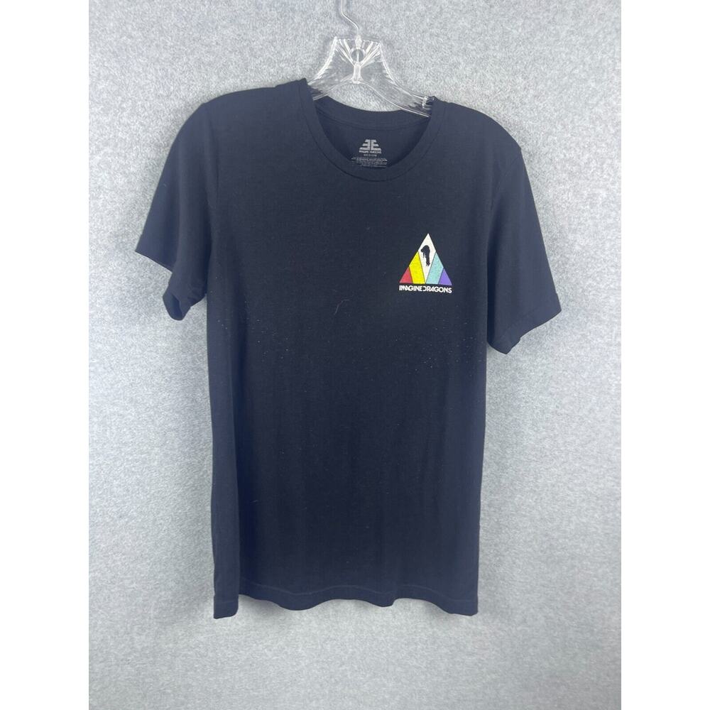 Imagine Dragons Evolve Tour 2018 Shirt Size M Black‎ Short Sleeve Tee Music Band